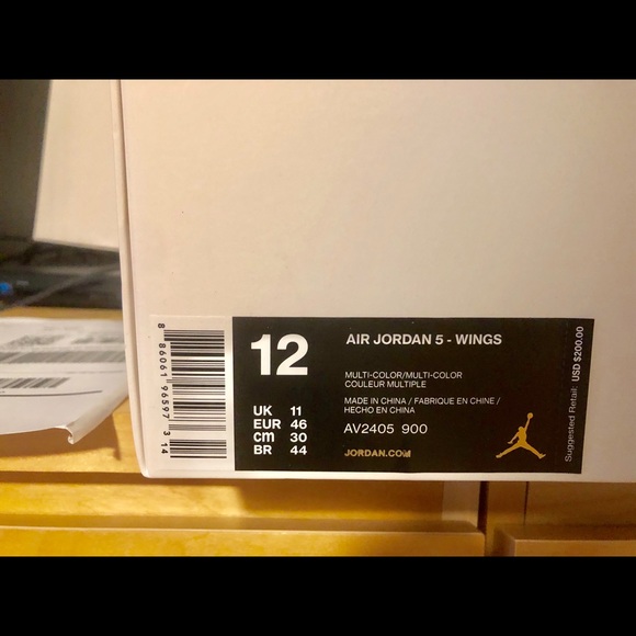 Jordan 5 Wings - Picture 8 of 8